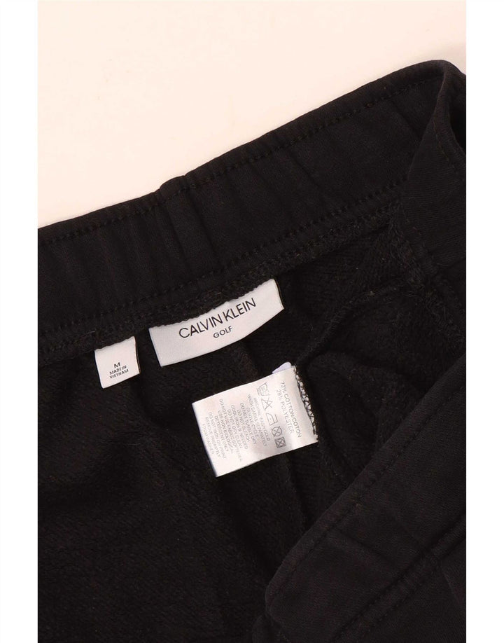 Мужские спортивные брюки для гольфа Calvin Klein, джоггеры, средний черный, хлопок