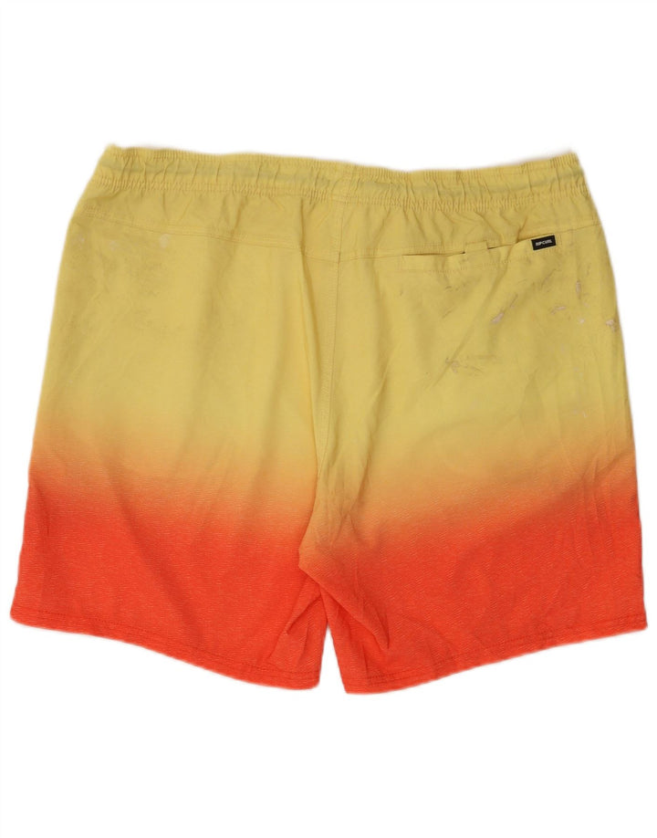 Мужские шорты для плавания Rip Curl XL, желтые цветные блоки