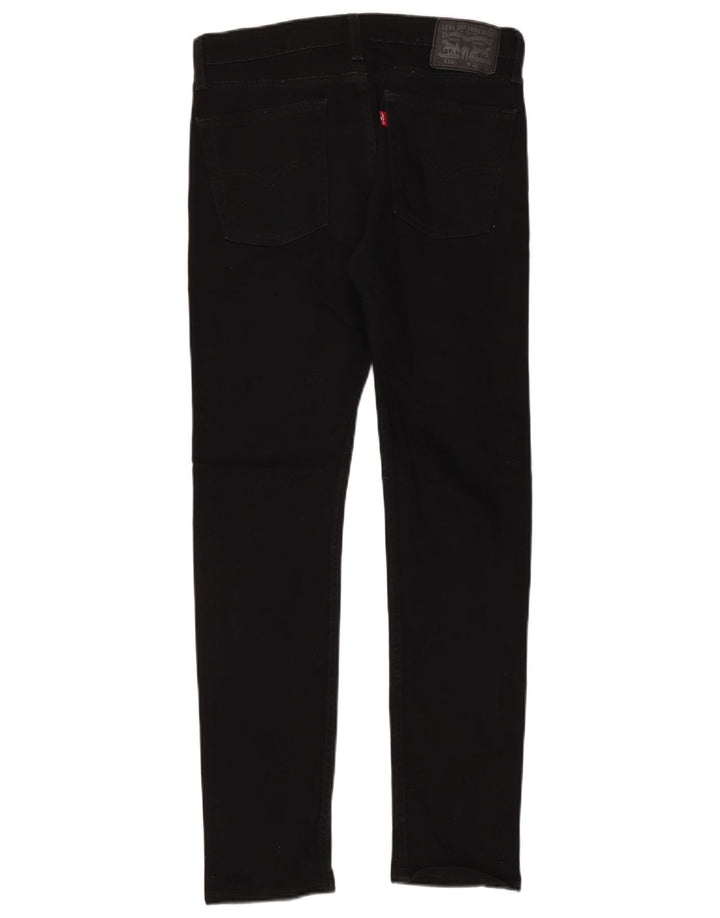 Мужские джинсы скинни Levi's 510 W32 L32, черный хлопок