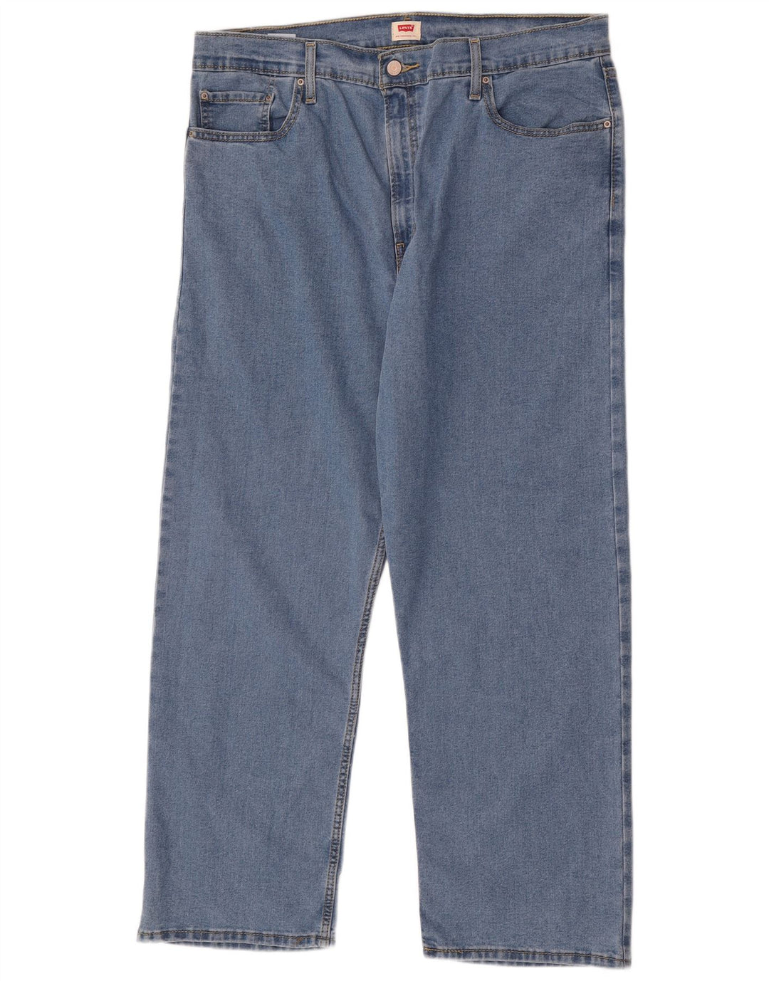 Мужские прямые джинсы Levi's W34 L28 синие, хлопок
