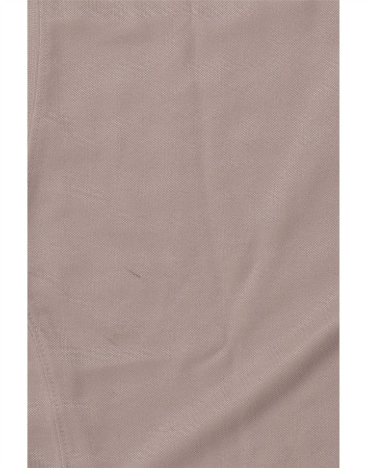 Мужская рубашка-поло NIKE UK 39/41, хлопковая, среднего синего цвета