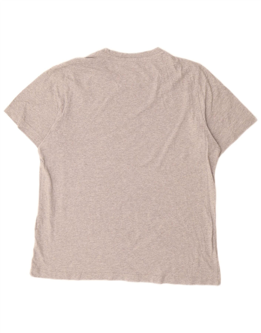 Adidas Мужская футболка с рисунком Верх среднего серого цвета