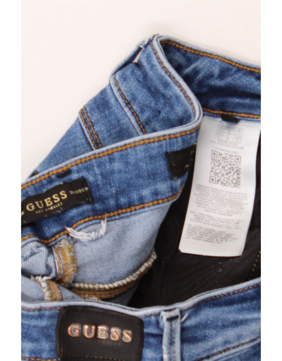 GUESS Womens Bootcut Jeans W29 L32 Blue Cotton Vintage Guess and Second-Hand Guess from Messina Hembry 