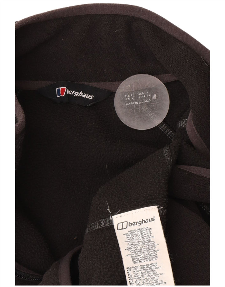 Мужская флисовая куртка Berghaus UK 40, большая серая, полиэстер
