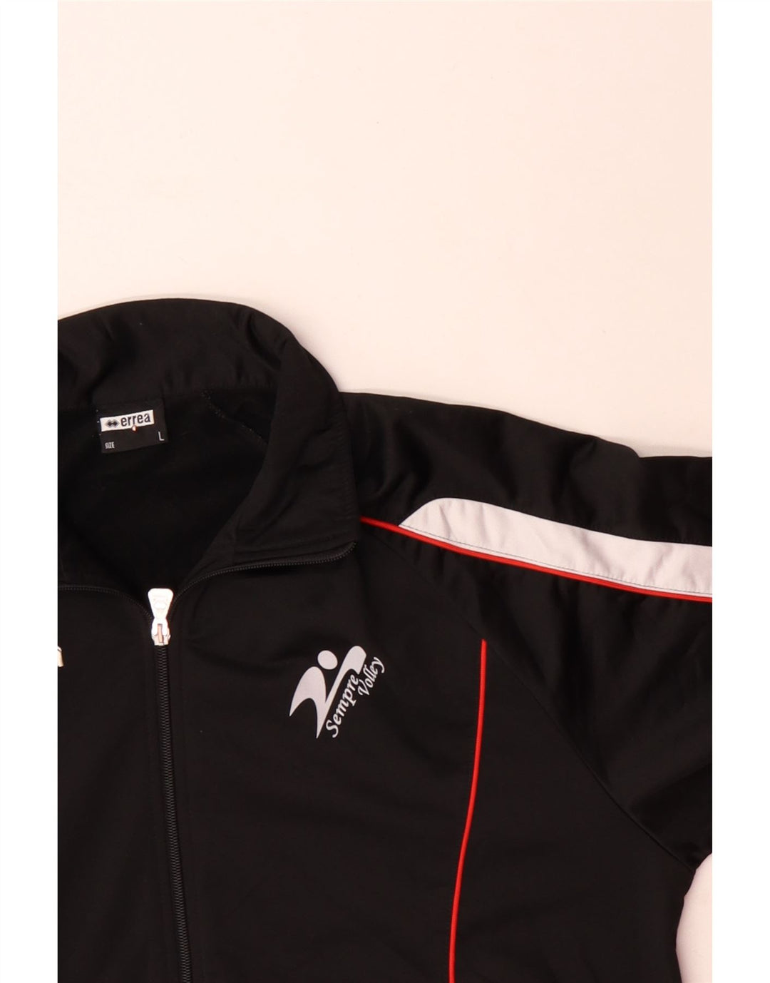 Мужской спортивный костюм ERREA с графическим рисунком, верхняя куртка, большой черный полиэстер с цветными блоками