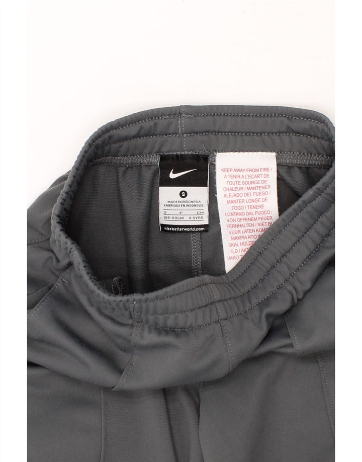 NIKE Boys Tracksuit Trousers 4-5 Years Small Grey Polyester Vintage Nike and Second-Hand Nike from Messina Hembry 