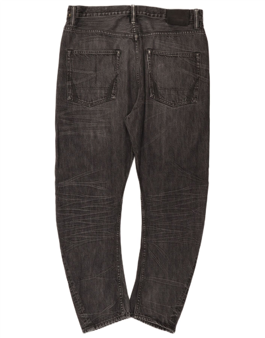 Мужские узкие джинсы All Saints W34 L27, черный хлопок