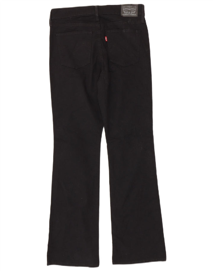Женские джинсы Bootcut Levi's W28 L30, черный хлопок