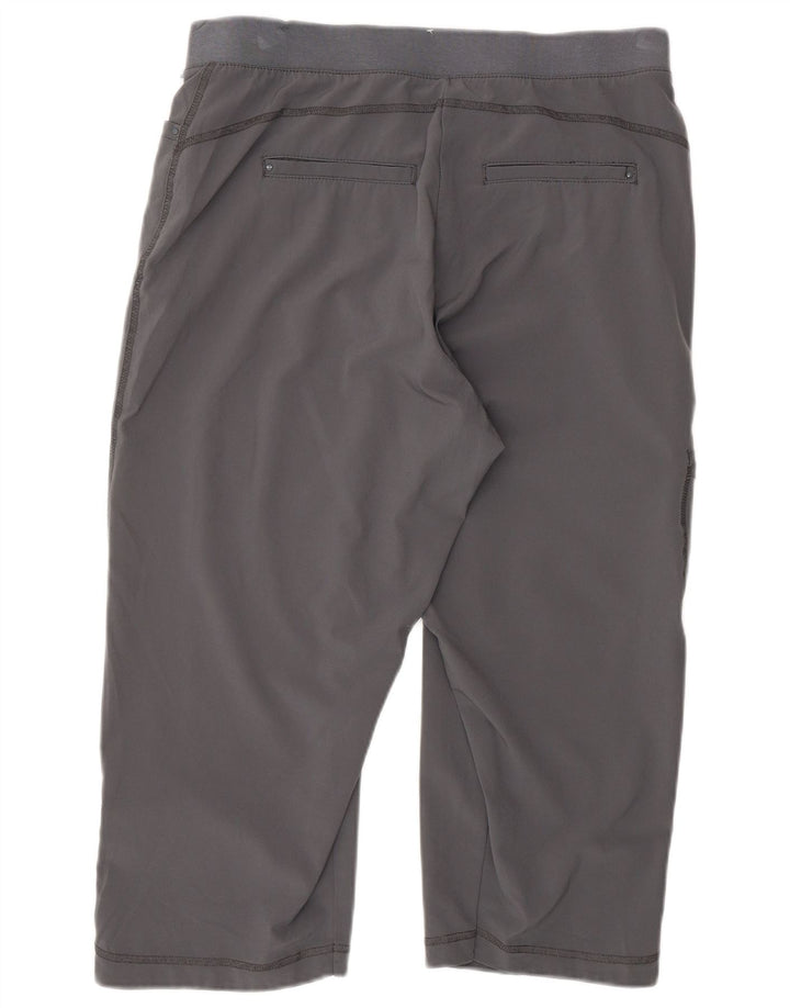 Женские капри свободного покроя LEE США 8, средний размер W30 L20, серый полиэстер