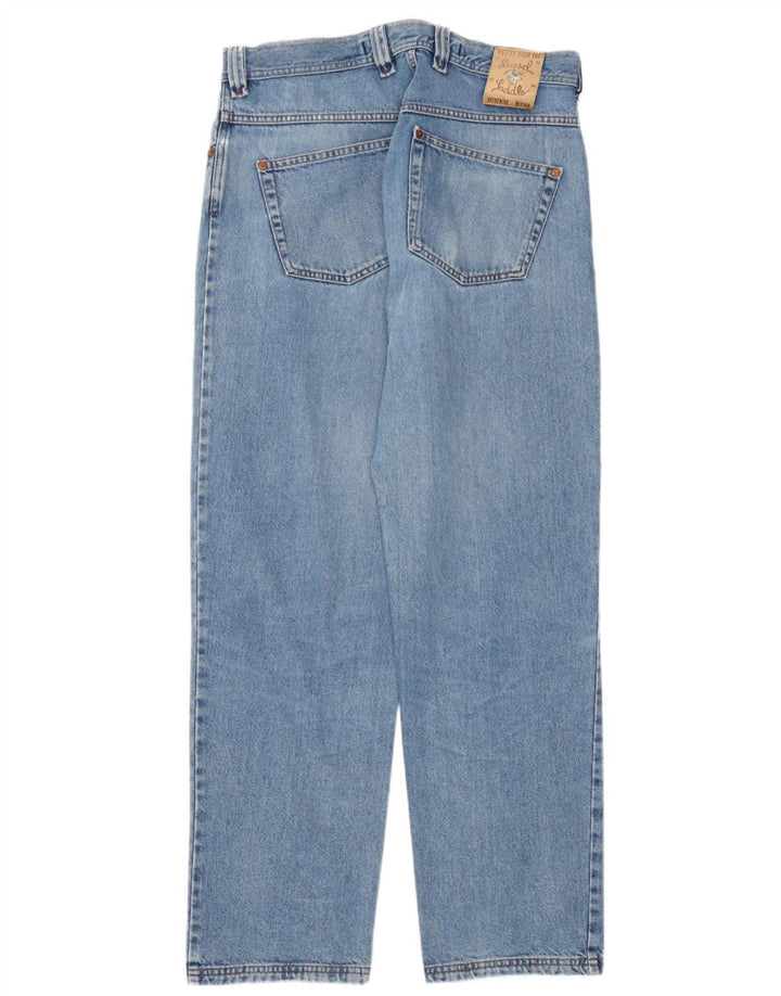 Мужские прямые джинсы Diesel W34 L32 синие