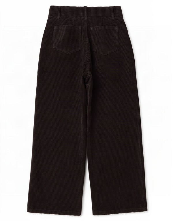 Женские вельветовые брюки-капри Benetton XS W24 L20, черные, полиэстер