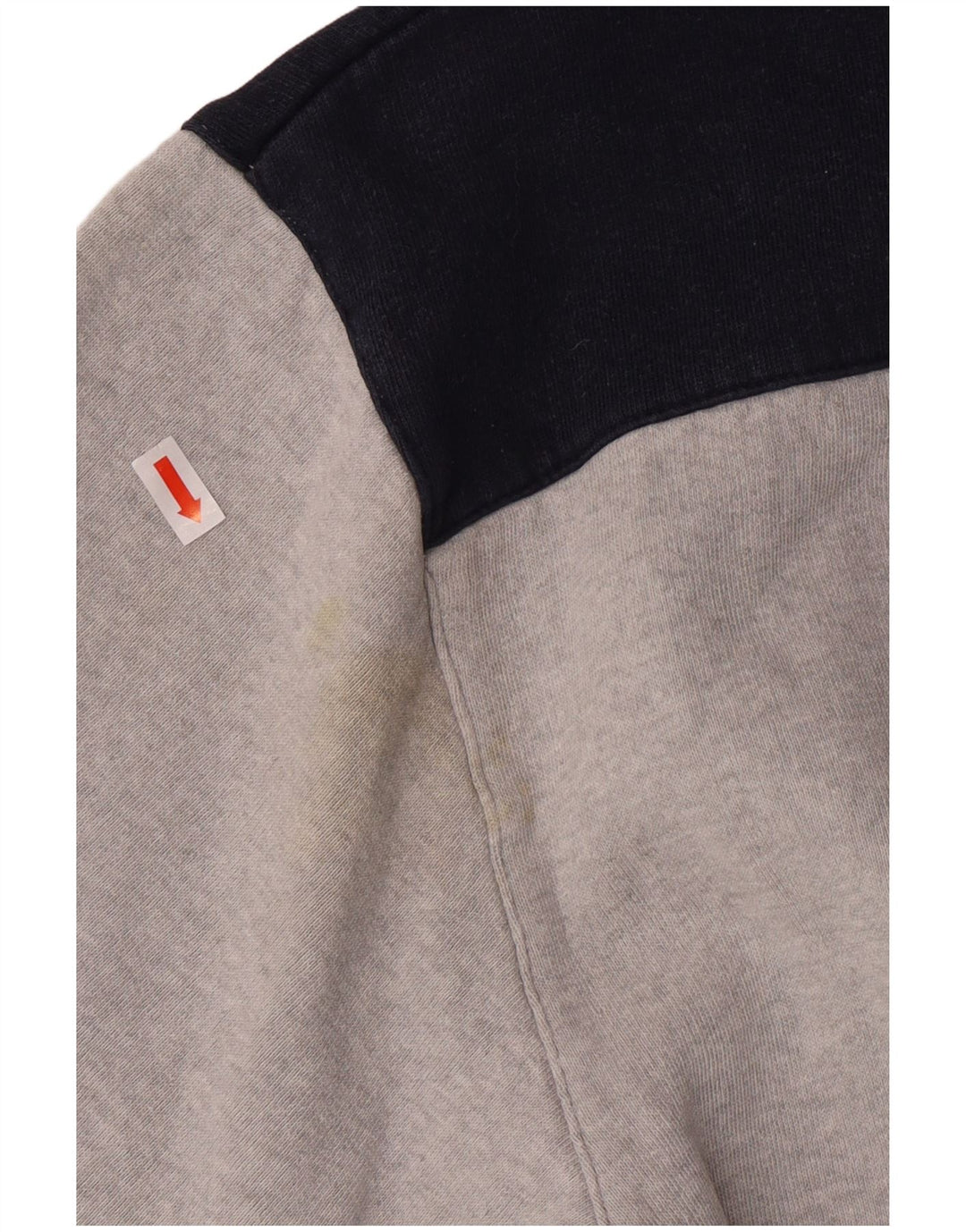 Мужской джемпер с рисунком Adidas, большой серый с цветными блоками