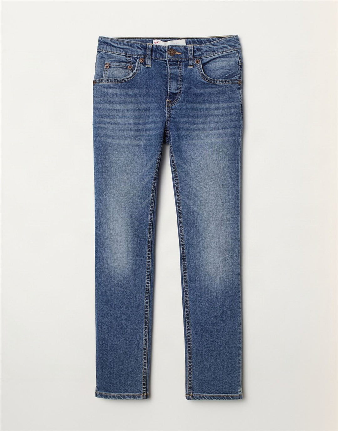 Джинсы Levi's 511 Slim для мальчиков 7–8 лет W22 L23, синий хлопок