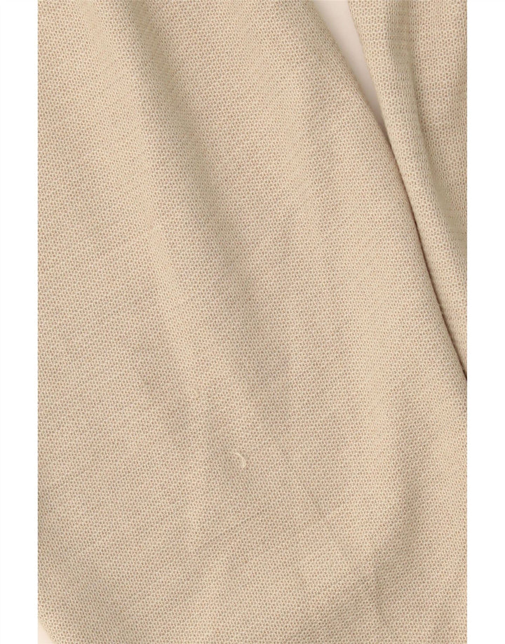 ZARA Womens Slim Chino Trousers EU 42 Large W32 L27 Beige Polyester