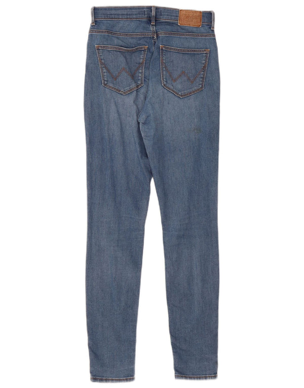Женские джинсы скинни Wrangler с высокой посадкой W27 L29, синие, хлопок