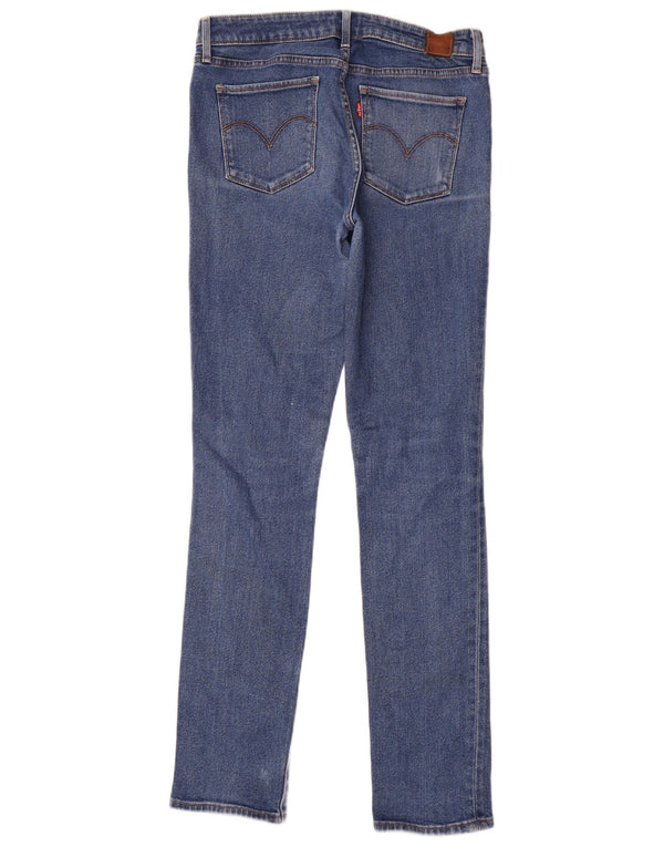 Женские узкие джинсы Levi's 712 W29 L32 синие, хлопок