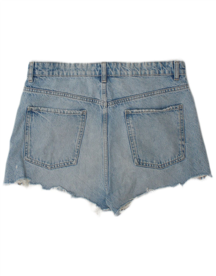 Женские джинсовые шорты Zara EU 44 XL W34 синие
