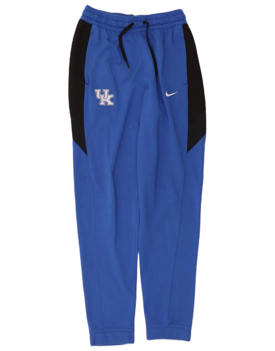 Мужские спортивные брюки Nike Dri Fit для бега, средние синие цветные блоки