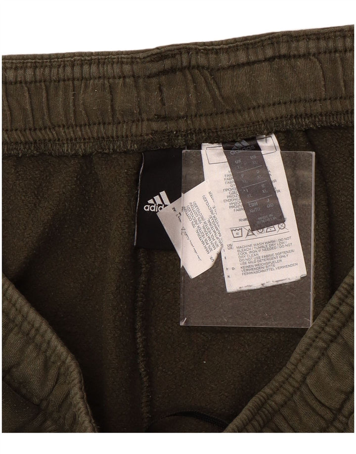 Мужские спортивные брюки ADIDAS, джоггеры XL, хаки, хлопок