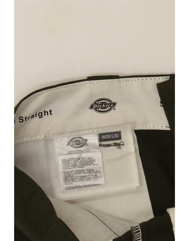 Мужские прямые брюки-чиносы Dickies W30 L30, зеленый полиэстер