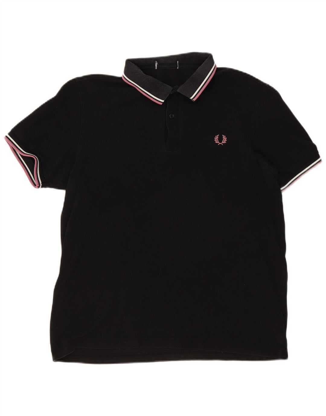 Мужская рубашка поло Fred Perry, средний черный хлопок