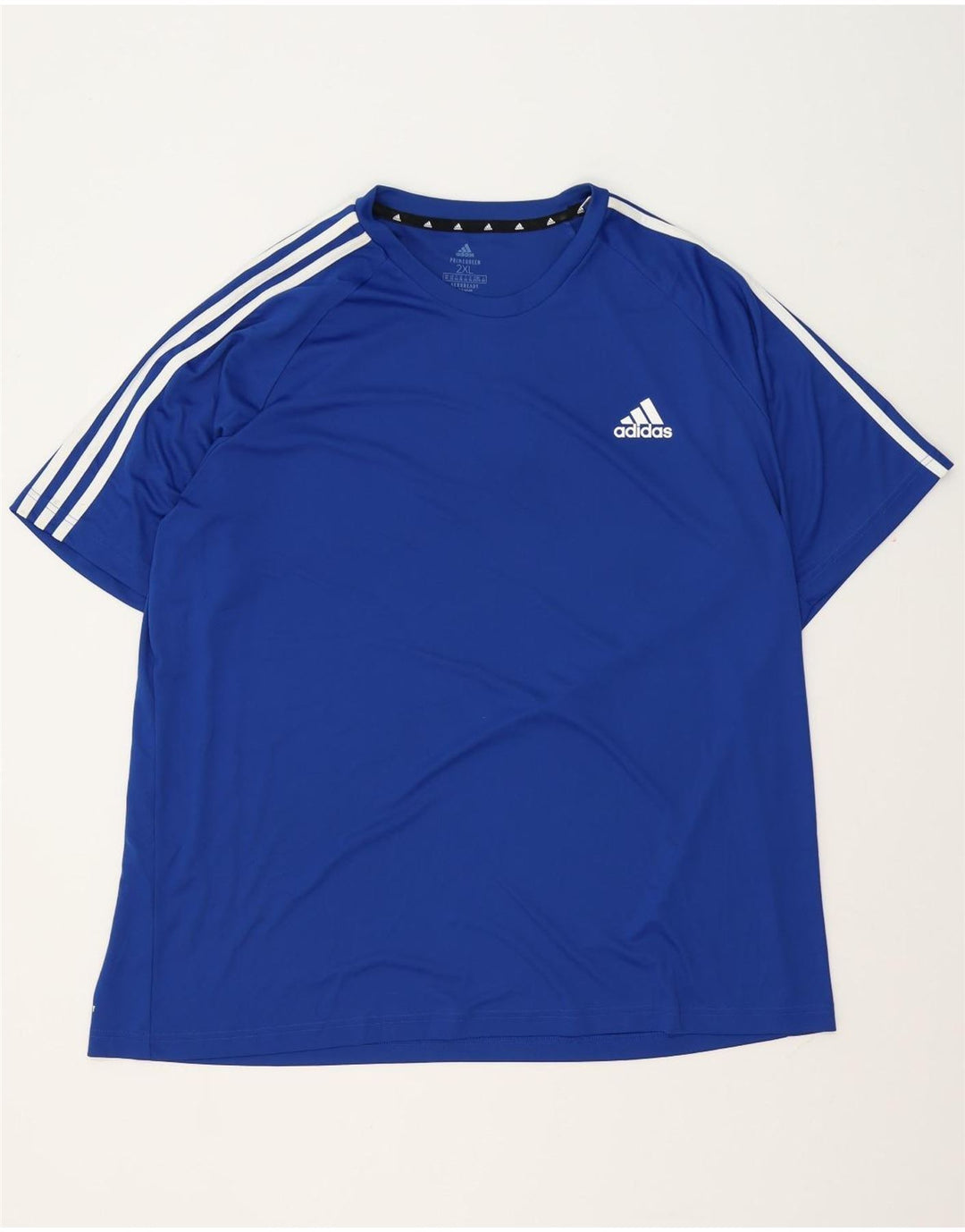 Adidas Мужская футболка Aeroready Top 2XL Синий Полиэстер