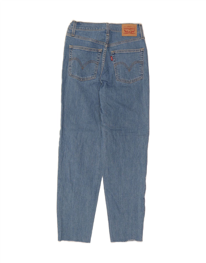 LEVI'S Womens High Rise Tapered Jeans W26 L27  Blue Classic Vintage Levi's and Second-Hand Levi's from Messina Hembry 