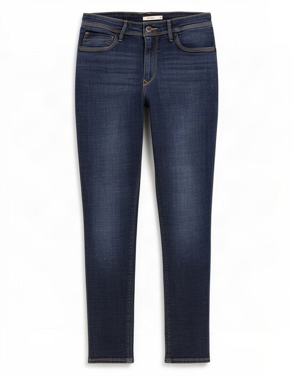Женские джинсы скинни Levi's 711 W30 L30 темно-синие, хлопок