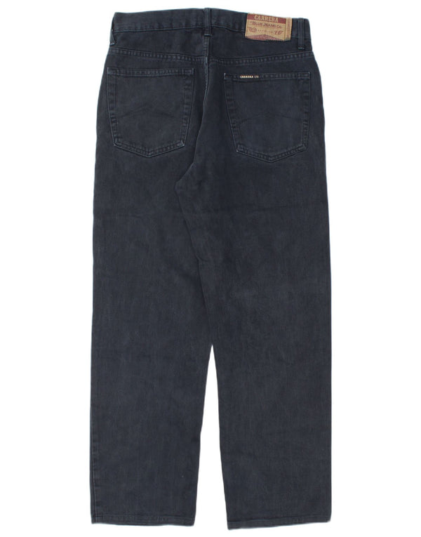 Мужские прямые джинсы Carrera IT 46 Small W31 L27 Темно-синий хлопок