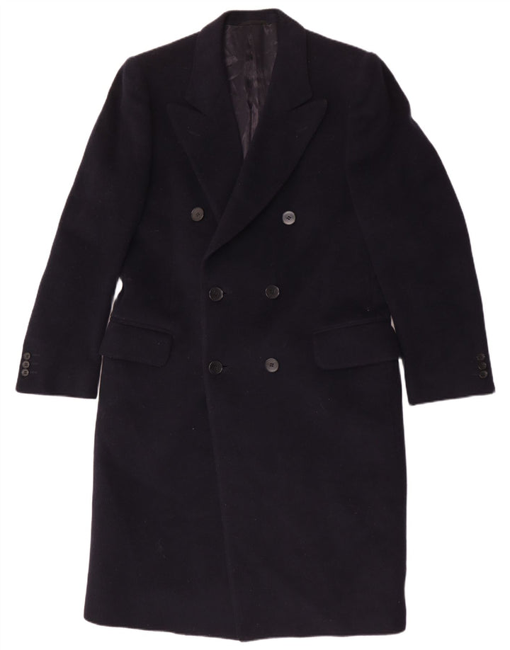 Facis Мужское длинное двубортное пальто IT 48 Medium Navy Blue