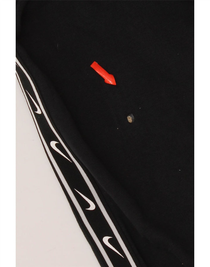 Мужской свитшот с рисунком Nike XL, черный, хлопок