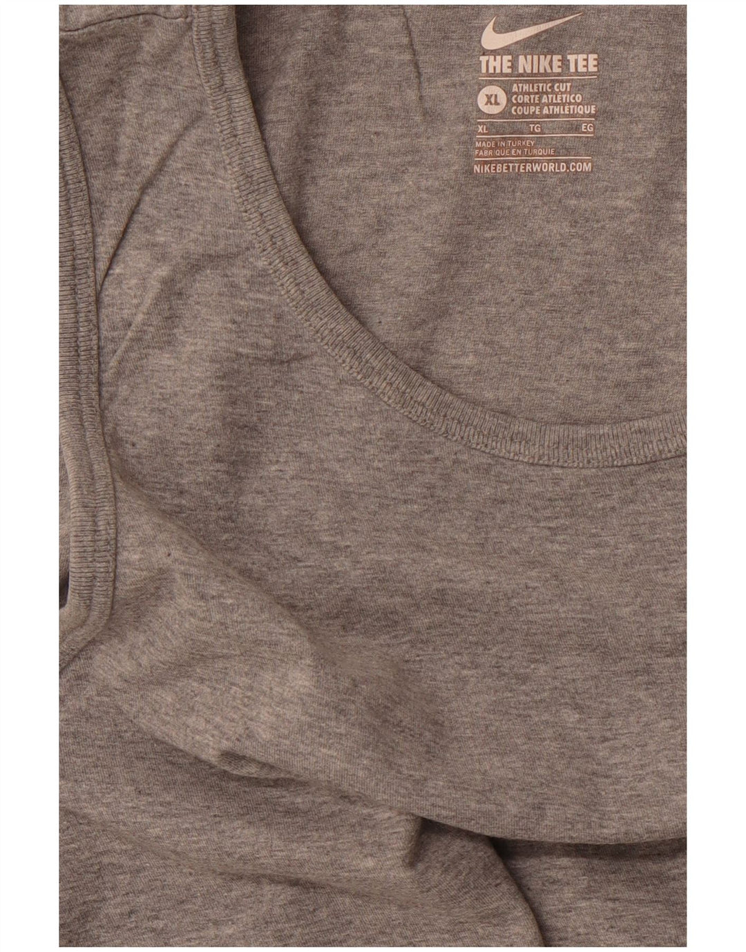 Мужской жилет спортивного кроя NIKE XL, серый в крапинку