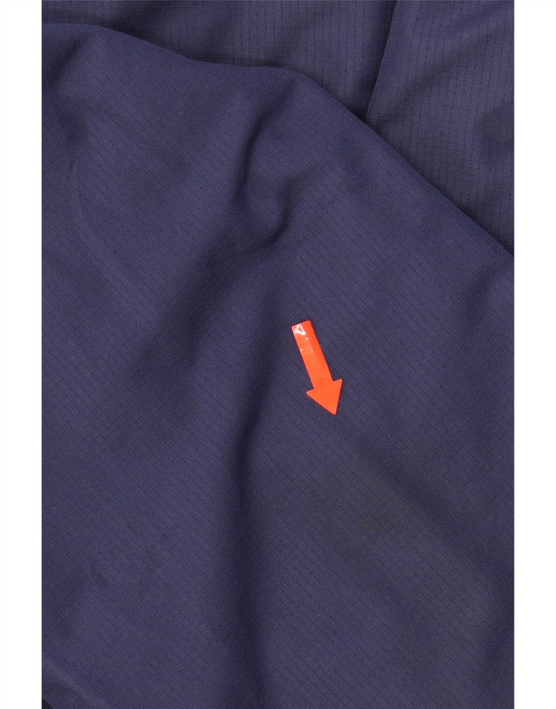 KICKERS Boys Windbreaker Jacket 15-16 Years XL Navy Blue Polyester Vintage Kickers and Second-Hand Kickers from Messina Hembry 