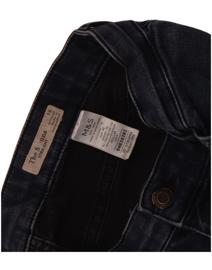 Женские прямые джинсы Marks & Spencer The Sienna UK 16, большие W32 L29, синие