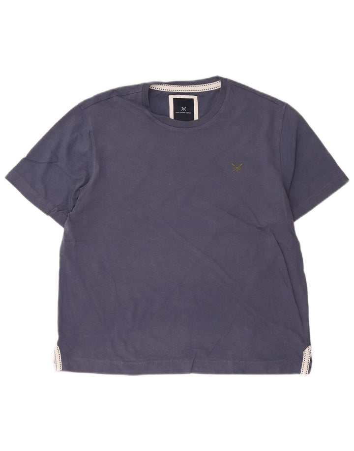 Мужская футболка Crew Clothing Top, большая синяя