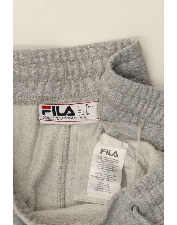 Женские спортивные брюки FILA Joggers UK 10, маленькие серые, хлопок