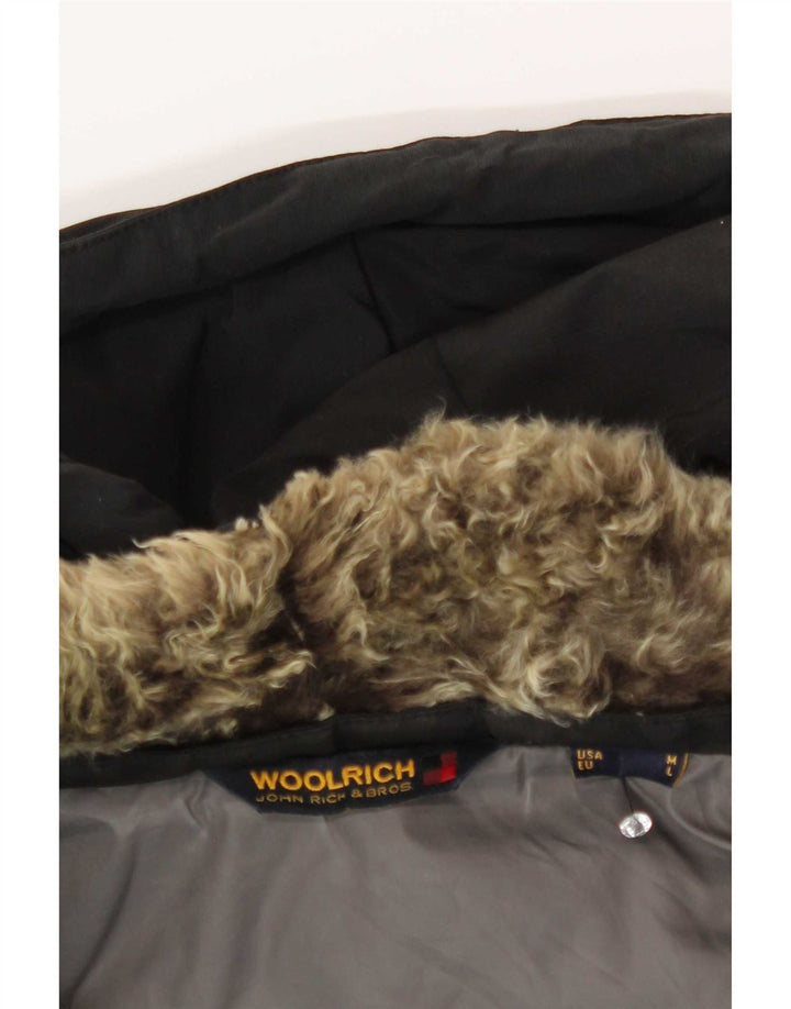 Мужская парка с капюшоном Woolrich UK 38, средний черный