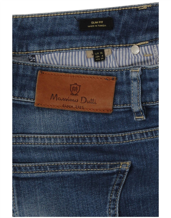 Женские узкие джинсы Massimo Dutti EU 36 XS W26 L30 Синие