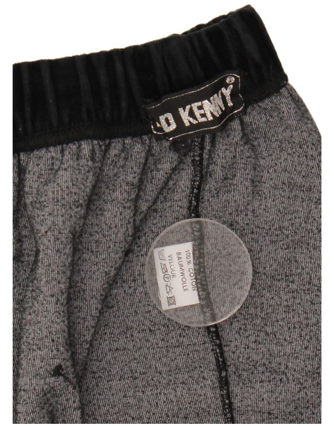 Женская бархатная мини-юбка Kenny W30, средний черный хлопок, черный цвет