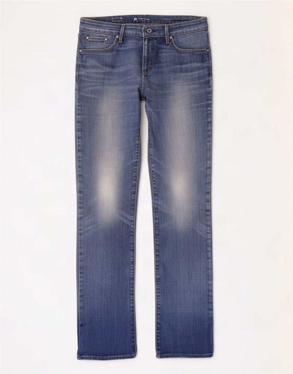 Женские прямые джинсы Levi's Demi Curve Classic с посадкой W28 L31, синие, хлопок