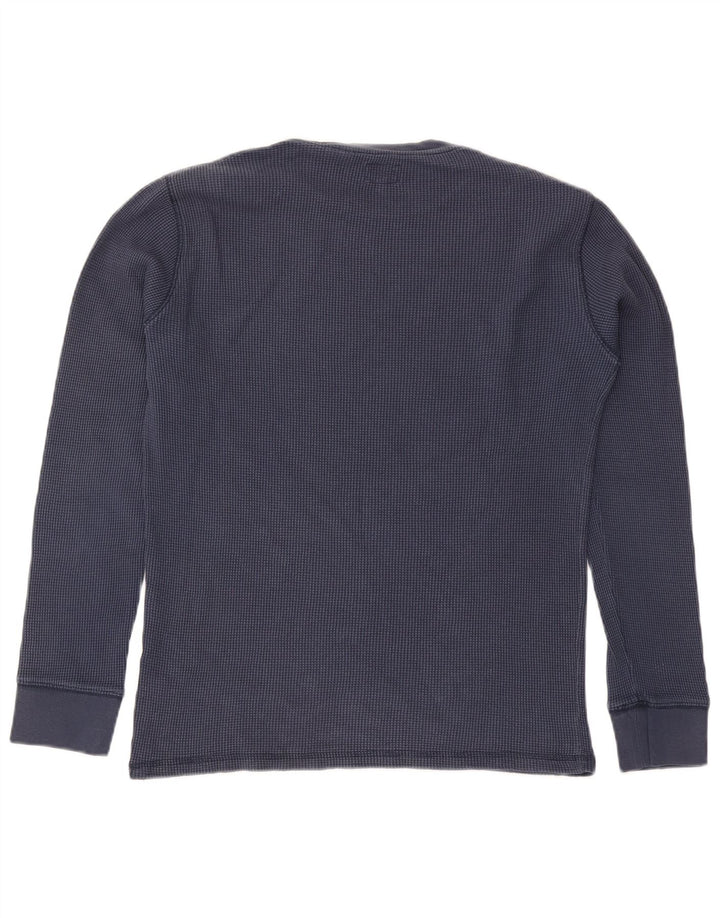 Мужской топ Levi's с длинным рукавом, маленький темно-синий
