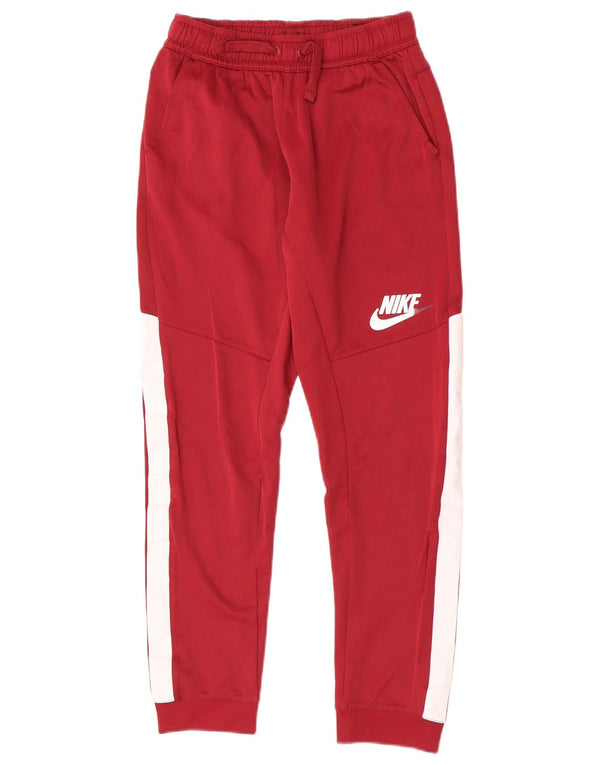 Спортивный костюм Nike для мальчиков Брюки-джоггеры 13–14 лет XL Бордовый с цветными блоками