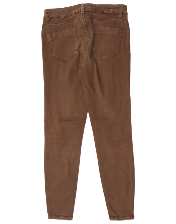 Zara Womens Skinny Jeans EU 40 Medium W30 L27 Brown