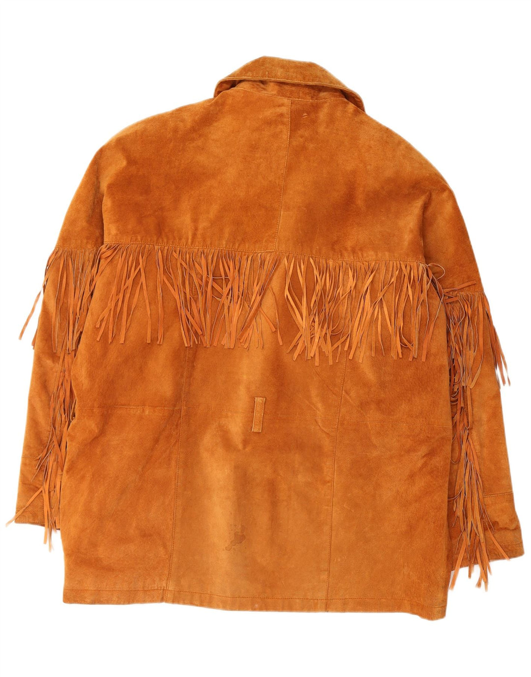 Мужская замшевая куртка VINTAGE EU 54 2XL коричневая кожа