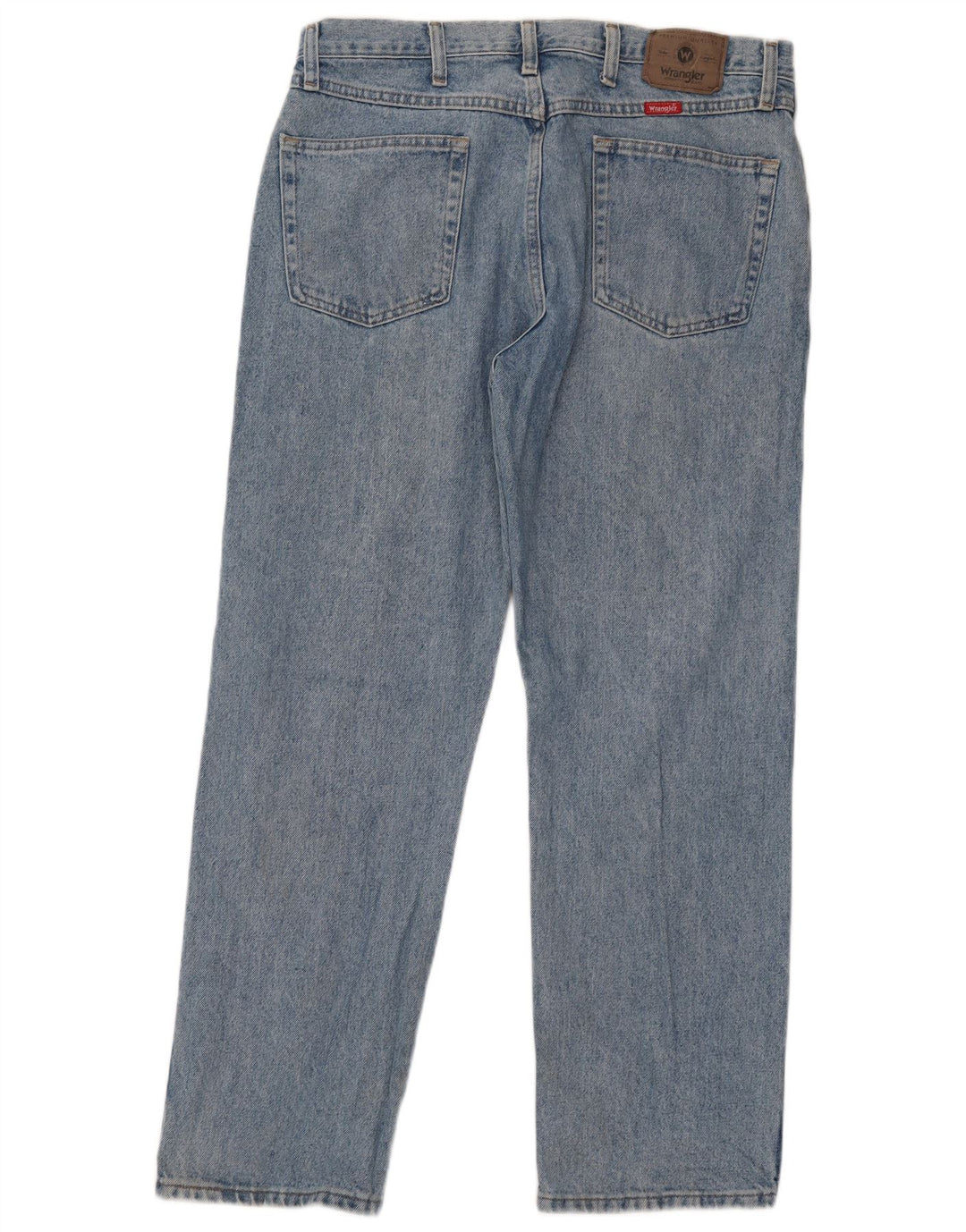 Мужские прямые джинсы Wrangler W36 L30 синие, хлопок