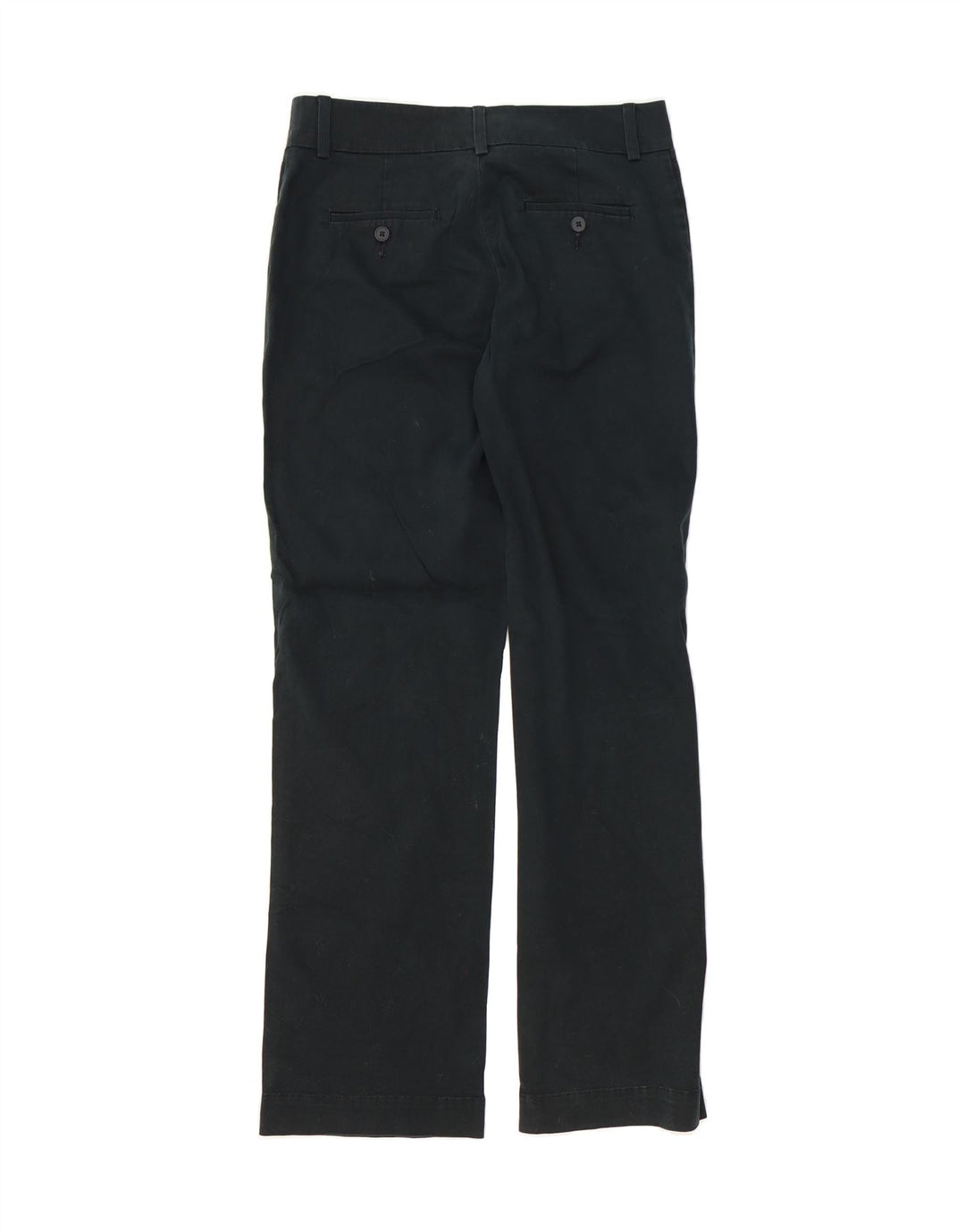LEE Womens Straight Suit Trousers US 8 Medium W32 L32 Black Cotton Vintage Lee and Second-Hand Lee from Messina Hembry 