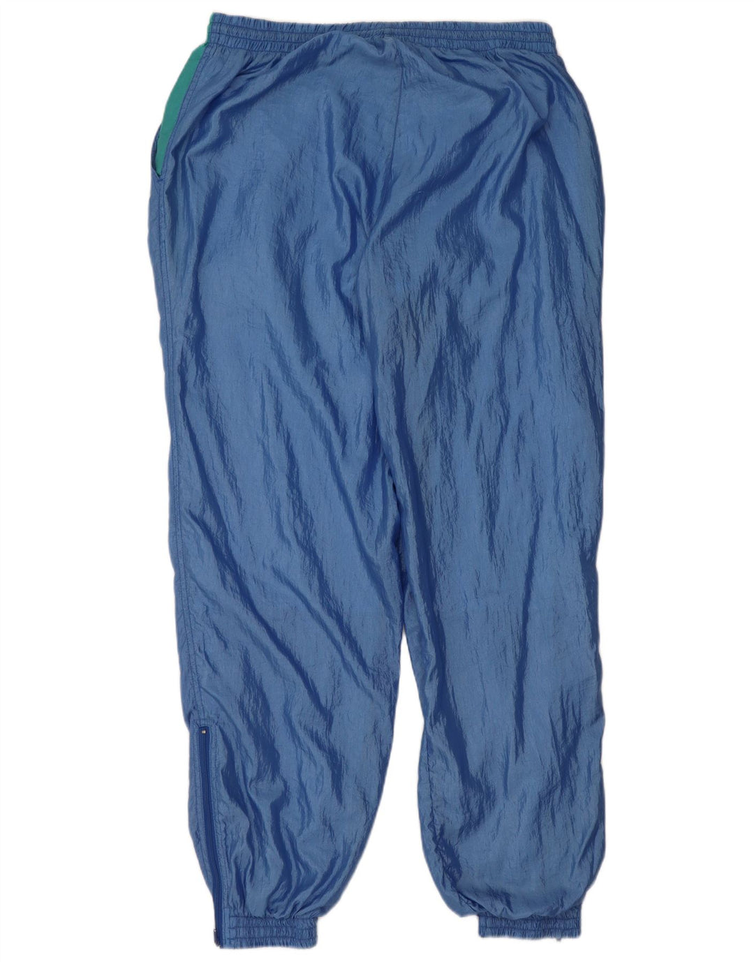 Мужские спортивные брюки Puma джоггеры 2XL W40 L31 синие, полиэстер с цветными блоками