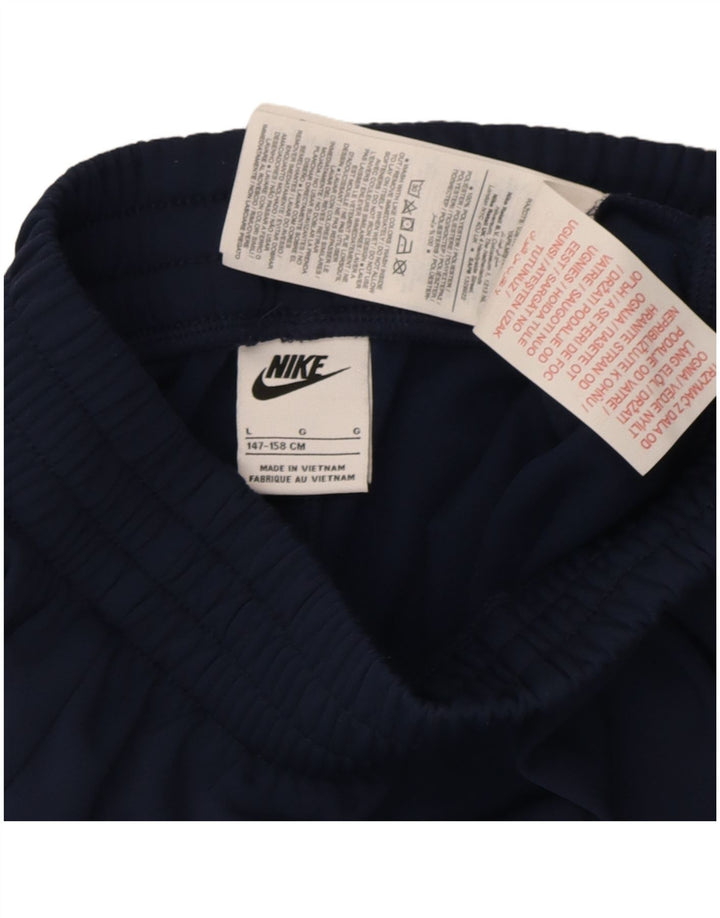 Спортивный костюм Nike для мальчиков, брюки для бега, 12–13 лет, большой размер, темно-синий, полиэстер
