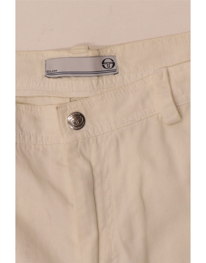 Мужские шорты карго Sergio Tacchini W32 средние белые
