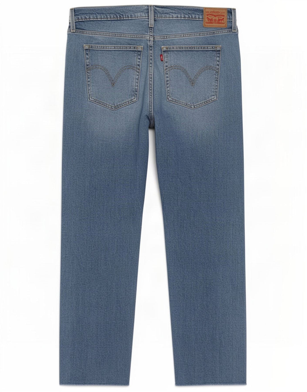 Женские прямые джинсы Levi's W34 L27, синие, хлопок